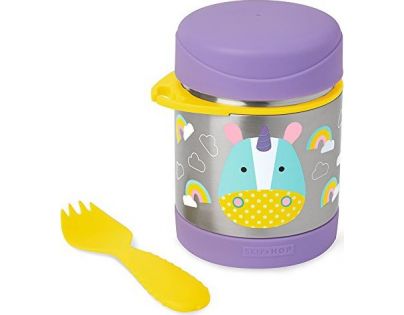 Skip Hop Zoo Termoska na jídlo s vidličkou Jednorožec