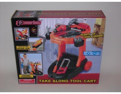 Skládací vozík s nářadím