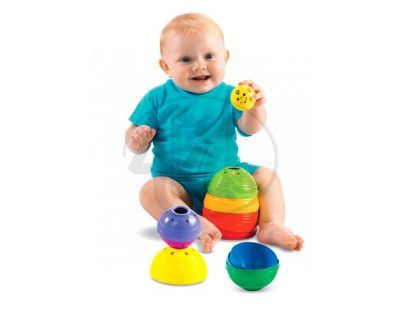 Fisher Price K7166 - Aktivní skládačka s rolničkou