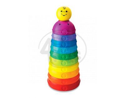 Fisher Price K7166 - Aktivní skládačka s rolničkou