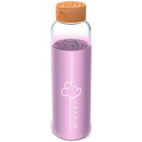 Stor Mickey Skleněná láhev s návlekem 585 ml