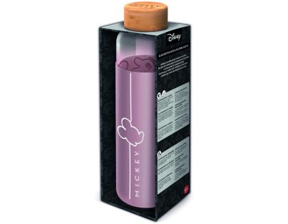 Stor Mickey Skleněná láhev s návlekem 585 ml