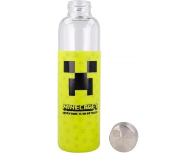 Epee Merch Skleněná láhev s návlekem Minecraft 585 ml