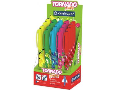 Centropen Školní roller Tornado Fruity žluté víčko