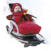 Sáňky Snow Baby Dream černé 3