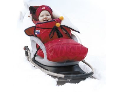 Sáňky Snow Baby Dream černé