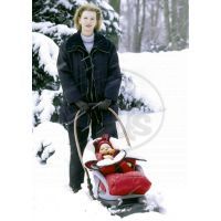 Sáňky Snow Baby Dream černé 4