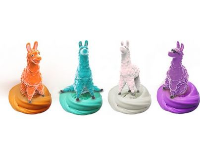 Slimy Alpaca 100 g oranžový