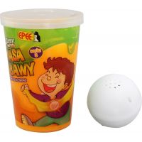 Slimy S3 sliz se svítící kuličkou oranžový