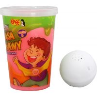 Slimy S3 sliz se svítící kuličkou růžový