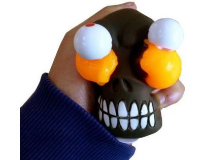 EP Line Slimy se zombie hlavou 80 g slizu oranžový sliz