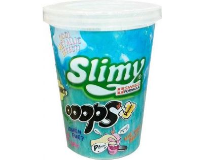 EP Line Slimy sliz metalic prdící kelímek 80 g modrý