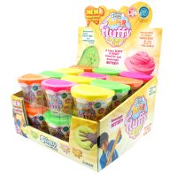 Slimy Super Fluffy kelímek 100 g (display 24ks) 5