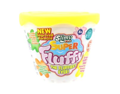 Slimy Super Fluffy kelímek 100 g (display 24ks)