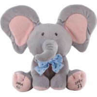 Made Sloník Hra na schovávanou modrá mašle