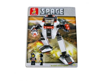 SLUBAN Kostky vesmírný robot 3v1