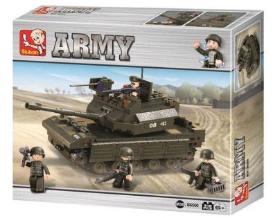 Sluban Stavebnice tank Abrams 312 dílků