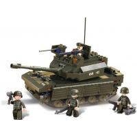 Sluban Stavebnice tank Abrams 312 dílků 2