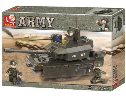 Sluban Stavebnice Tank M1A2 Abrams