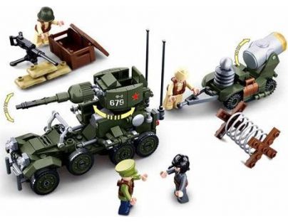 Sluban WWII 4v1 Stavebnicový set