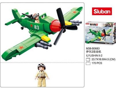 Sluban WWII Letadlo Iljušin II.