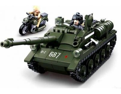 Sluban WWII Tank SU 85