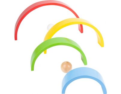 Small Foot Dřevěná skládací duha XL