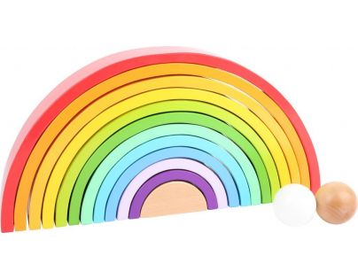 Small Foot Dřevěná skládací duha XL