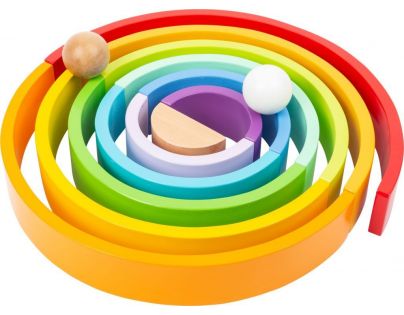 Small Foot Dřevěná skládací duha XL