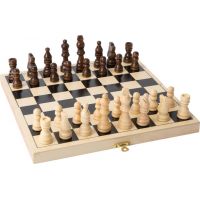 Small Foot Dřevěné hry dřevěné šachy 2