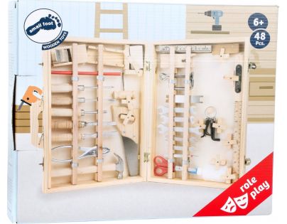 Small Foot Kufřík dřevěné nářadí Deluxe