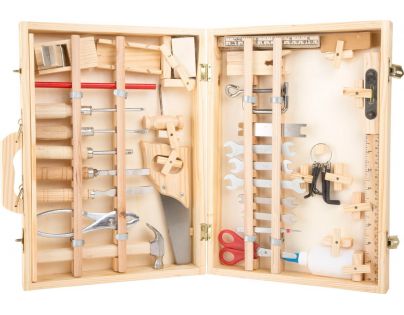 Small Foot Kufřík dřevěné nářadí Deluxe