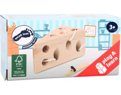 Small Foot Sýr přírodní s myší