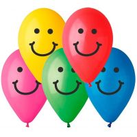 Smart Balloons Balonky nafukovací potisk Smile 26 cm