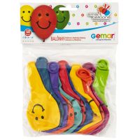 Smart Balloons Balonky nafukovací potisk Smile 26 cm 2