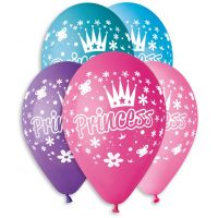 Teddies Smart Balloons Nafukovací balonky princezny průměr 30 cm