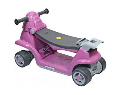 Smart Trike Odrážedlo auto All in one růžové