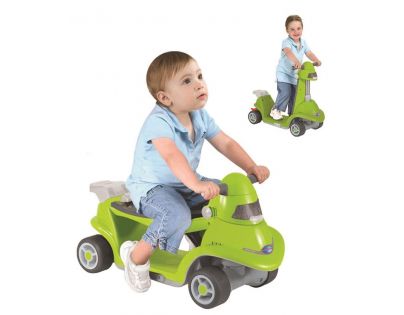 Smart Trike Odrážedlo auto All in one zelené