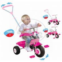 Tříkolka Cookie růžová Smart Trike 2