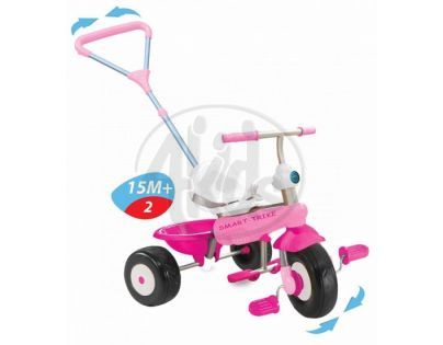 Tříkolka Cookie růžová Smart Trike