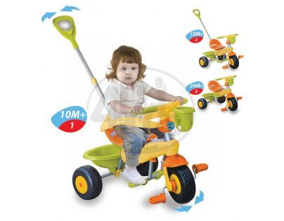 Tříkolka Lollipop oranžovo-zelená Smart Trike