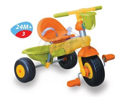 Tříkolka Lollipop oranžovo-zelená Smart Trike