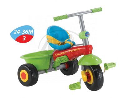 Tříkolka Plus Fresh červeno-zelená Smart Trike