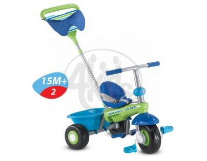Tříkolka Plus Fresh modro-zelená Smart Trike