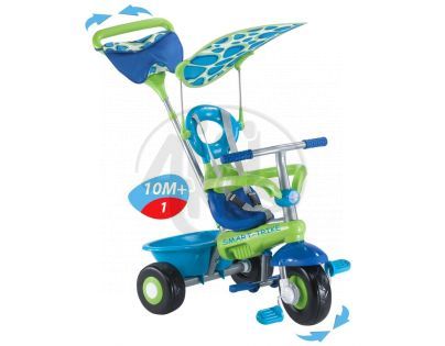 Tříkolka Plus Fresh zeleno-modrá Smart Trike
