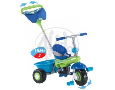 Tříkolka Plus Fresh zeleno-modrá Smart Trike