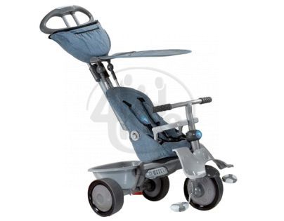 Smart Trike Tříkolka Recliner 4v1 šedostříbrná