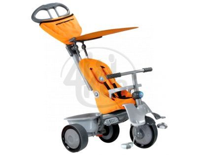 Smart Trike Tříkolka Recliner 4v1 oranžovošedá