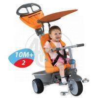 Smart Trike Tříkolka Recliner 4v1 oranžovošedá 5