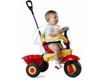 Smart Trike Tříkolka s ohrádkou 3v1 červená